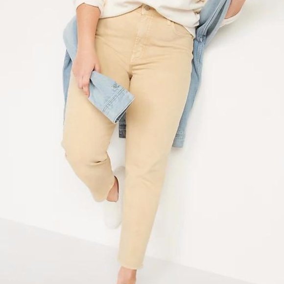 Old Navy Denim - New High-Waisted O.G. Straight Mineral-Dye Jeans